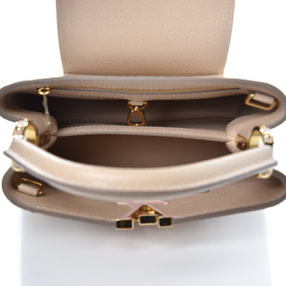 Louis Vuitton Taurillon Mechanical Flowers Smile Capucines BB Beige 5 of 8