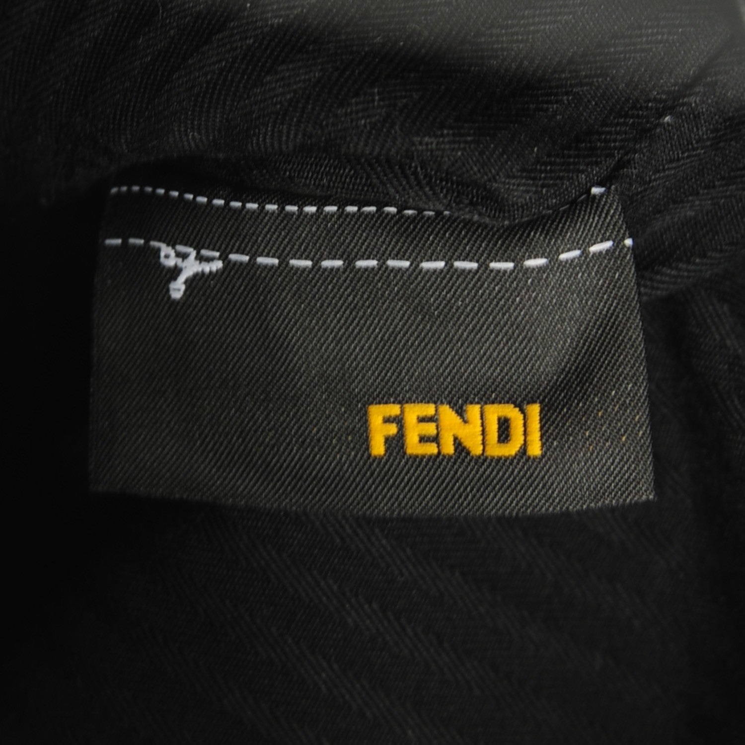 Fendi Saffiano Monster Colorblock Petite 2Jours Tote Black 3 of 11