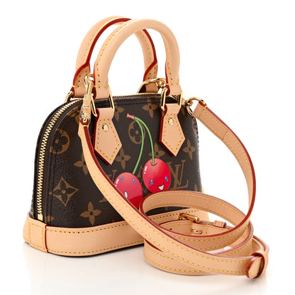 Louis Vuitton LV X TM Monogram Cerises Nano Alma 3 of 9