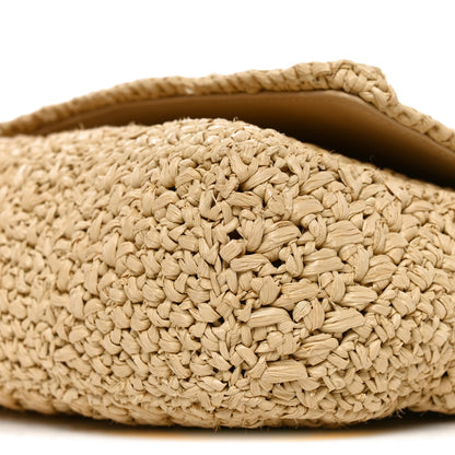 Saint Laurent Raffia Monogram Medium Jamie Natural Avorio 10 of 10