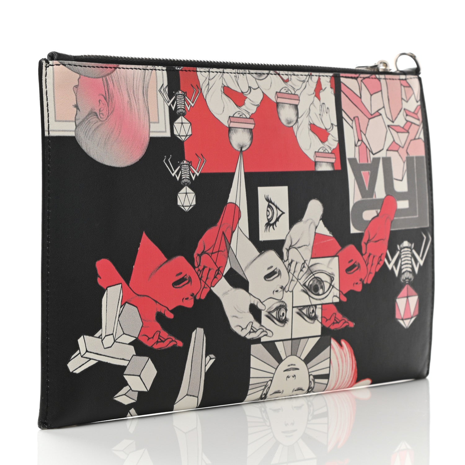 Prada X JAMES JEAN Vitello DNA Clutch Black 3 of 8