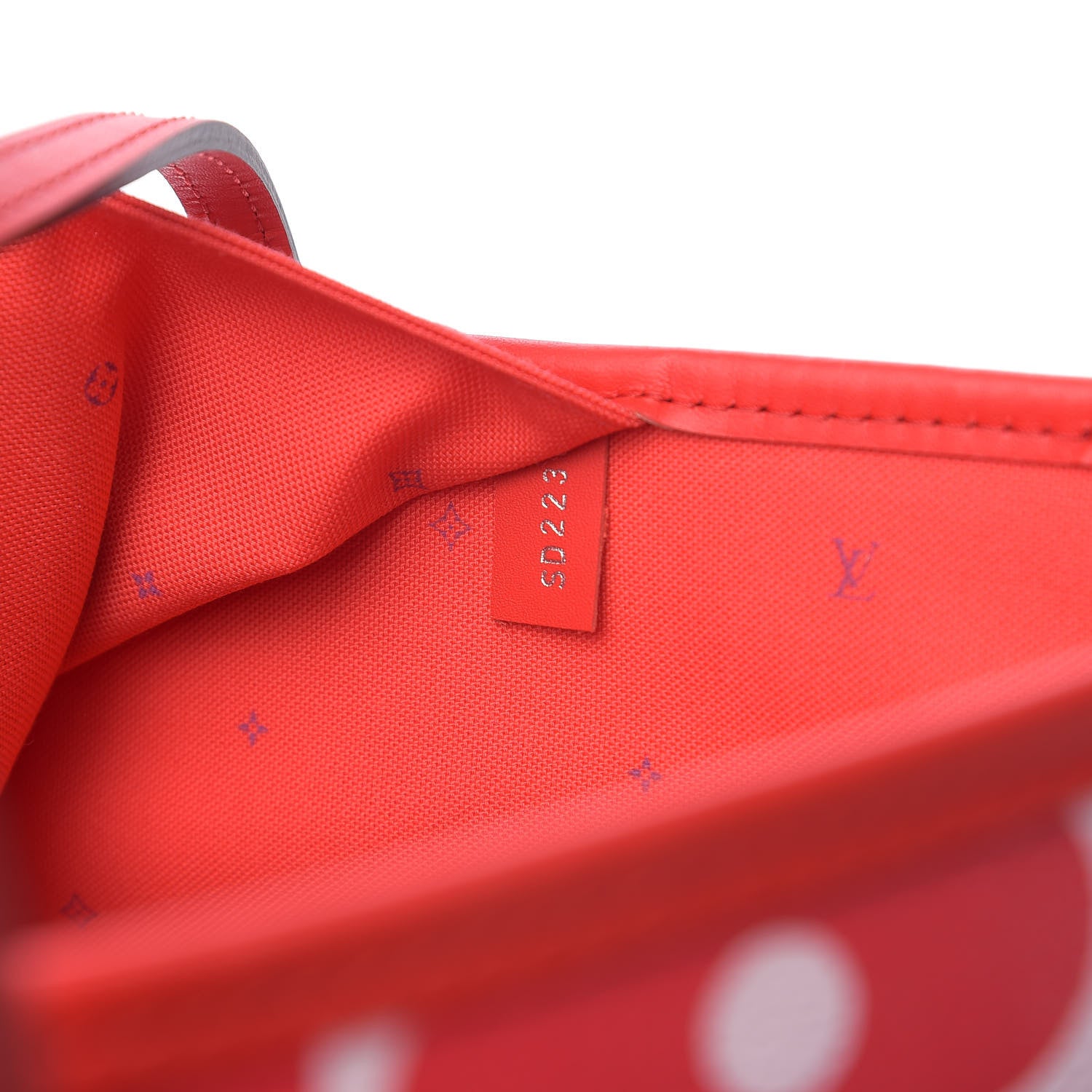 Louis Vuitton Monogram Escale Neverfull MM Rouge 7 of 10