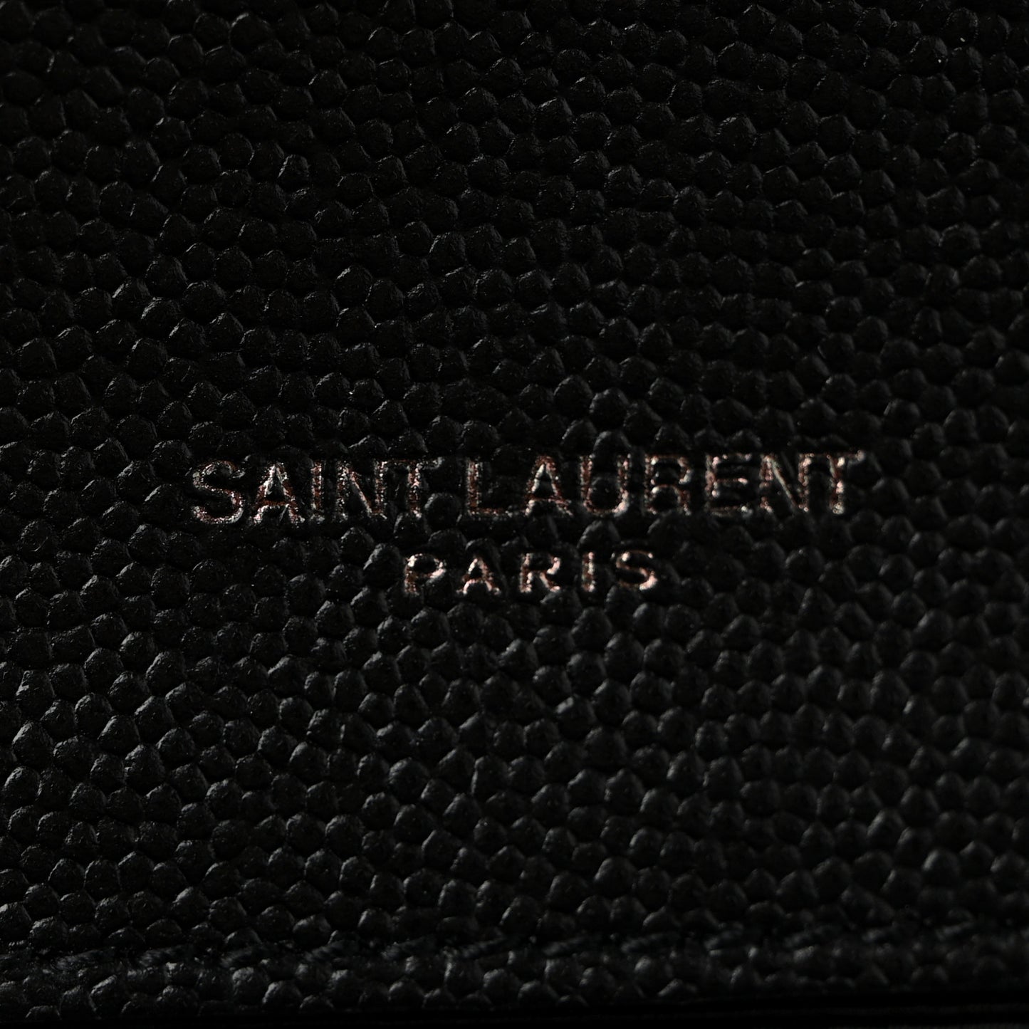 Grain De Poudre Textured Mixed Matelasse Triquilt Medium Monogram Monochrome Satchel Black