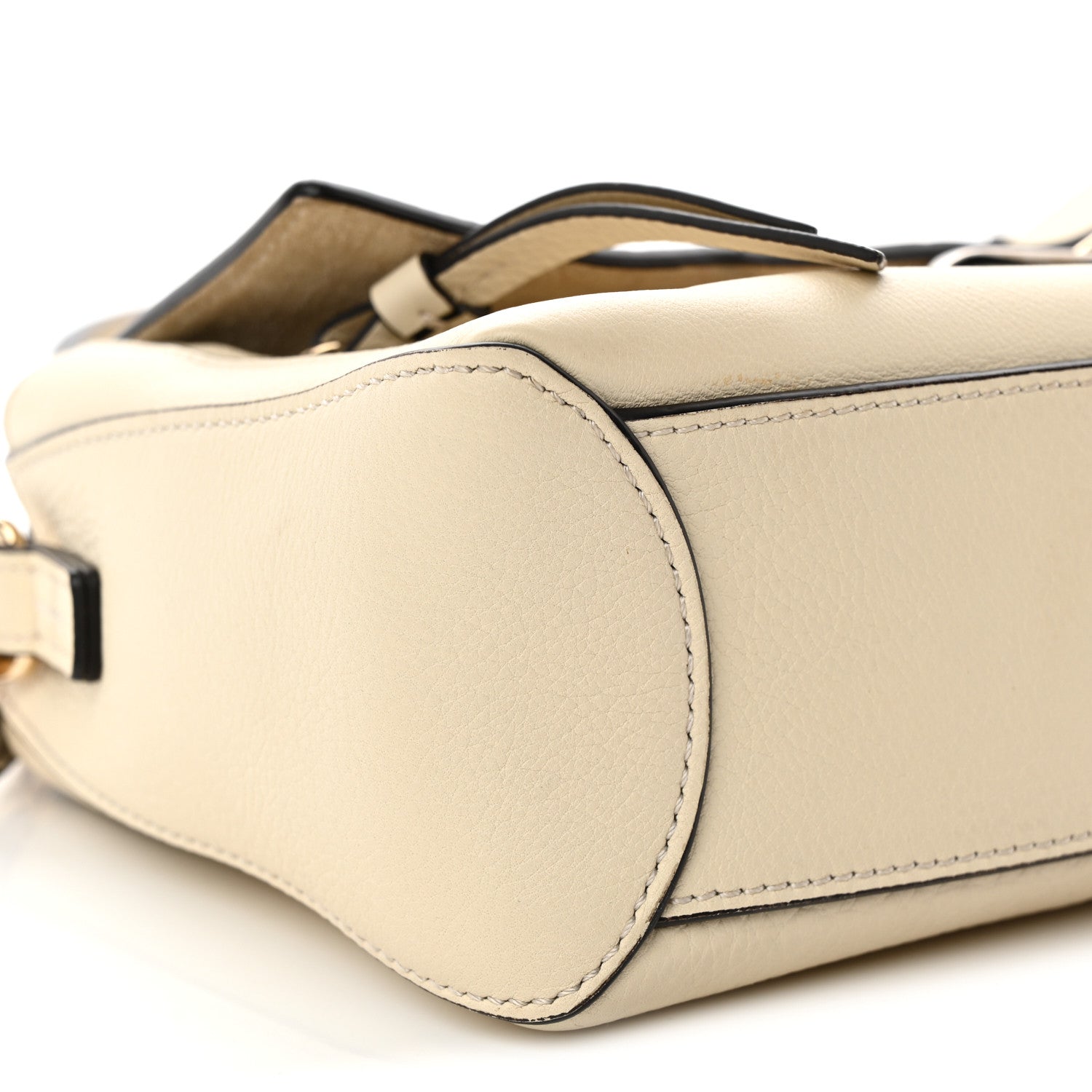 Chloe Calfskin Mini Faye Day Shoulder Bag Off White 10 of 13