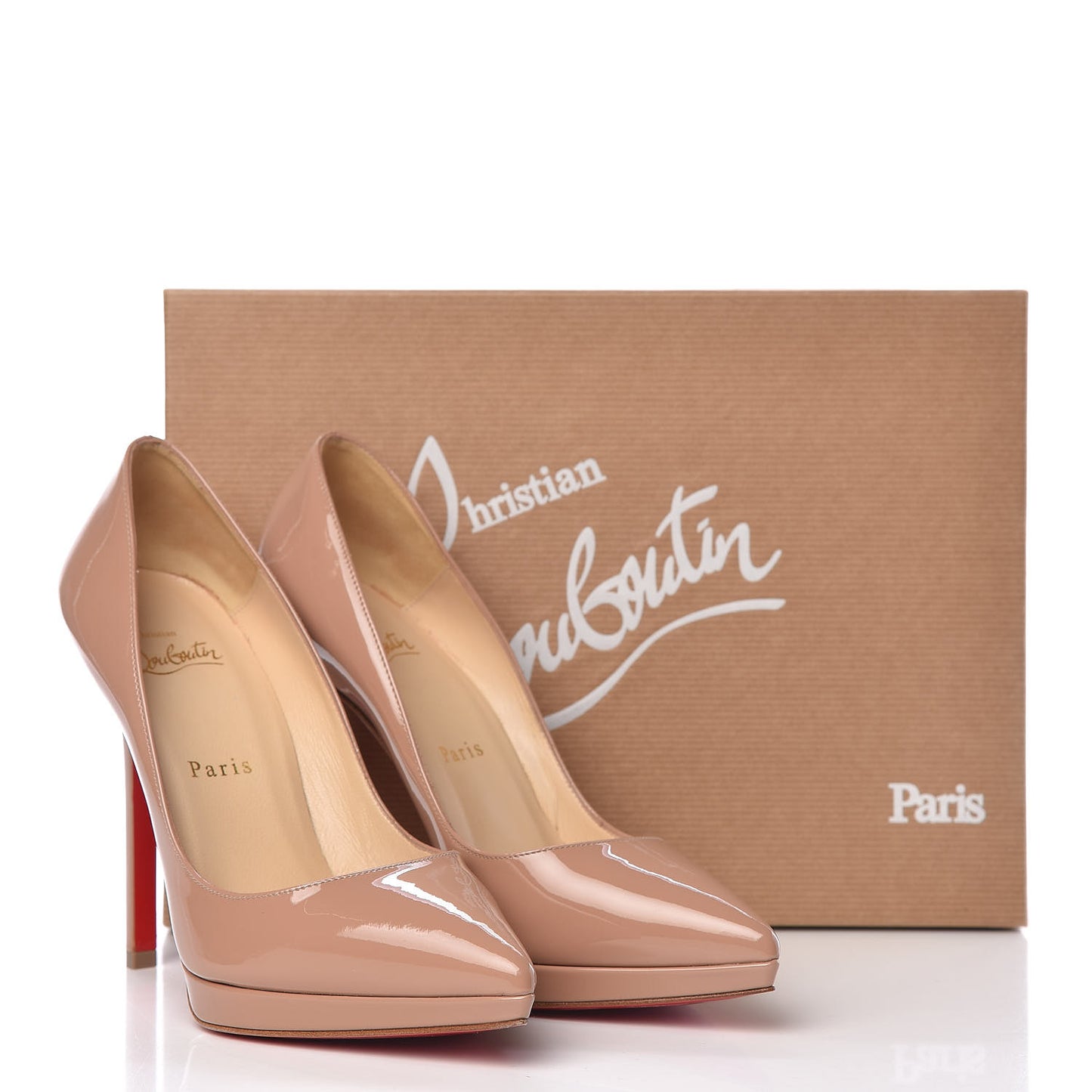 Patent Pigalle Plato 120 Pumps 37 Nude