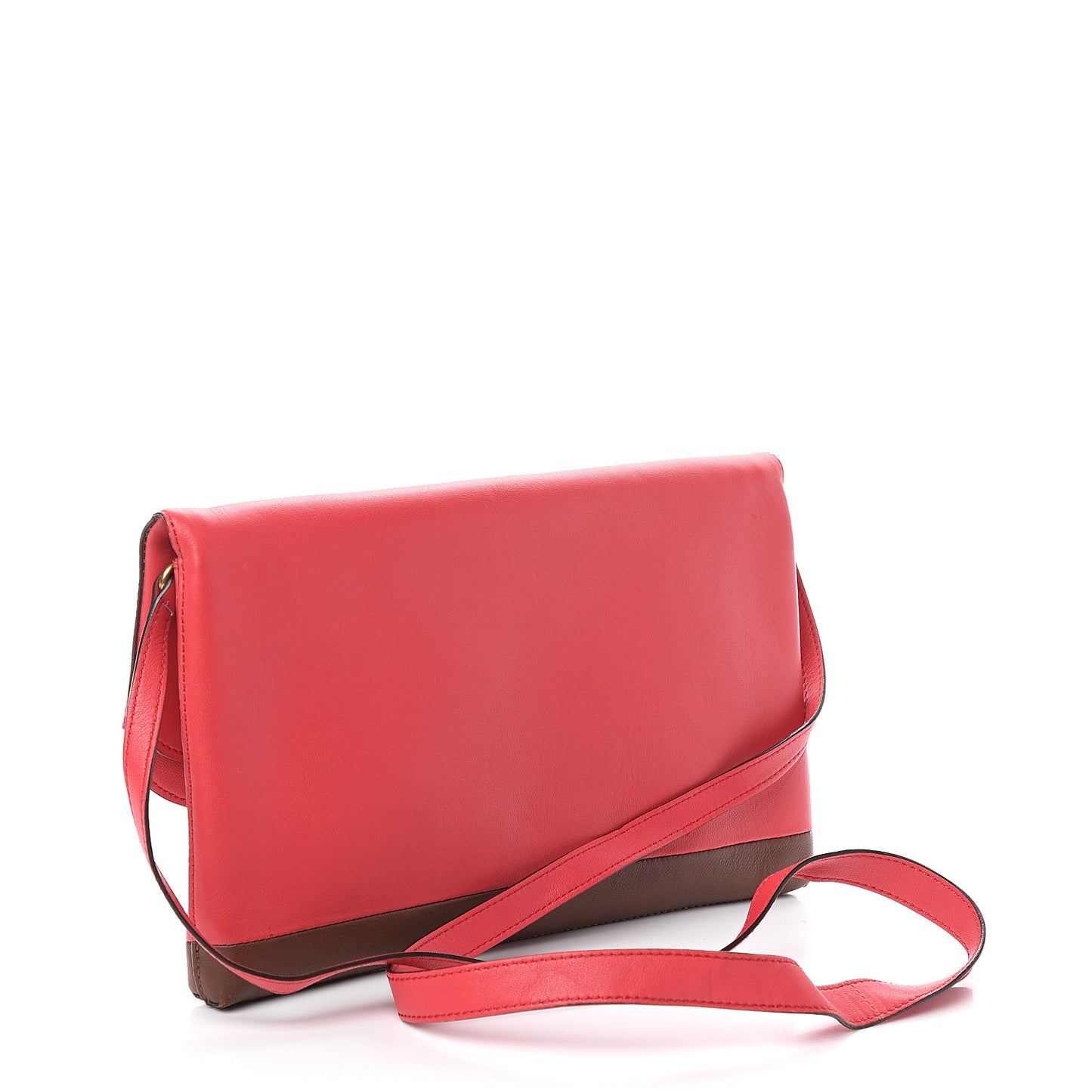 Calfskin Doubles Jean Crossbody Passion Terra