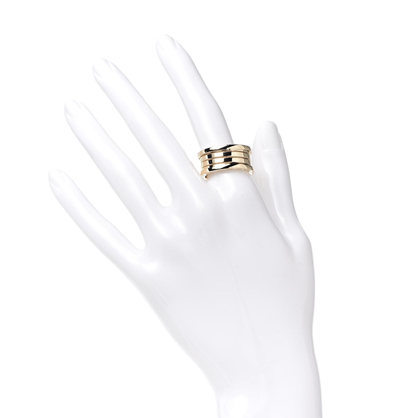18K Yellow Gold B.Zero1 Four-Band Ring 58 8.25
