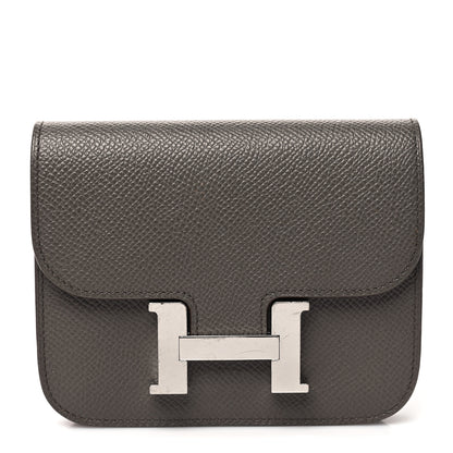 Hermes Epsom Constance Slim Wallet Etain 3 of 13