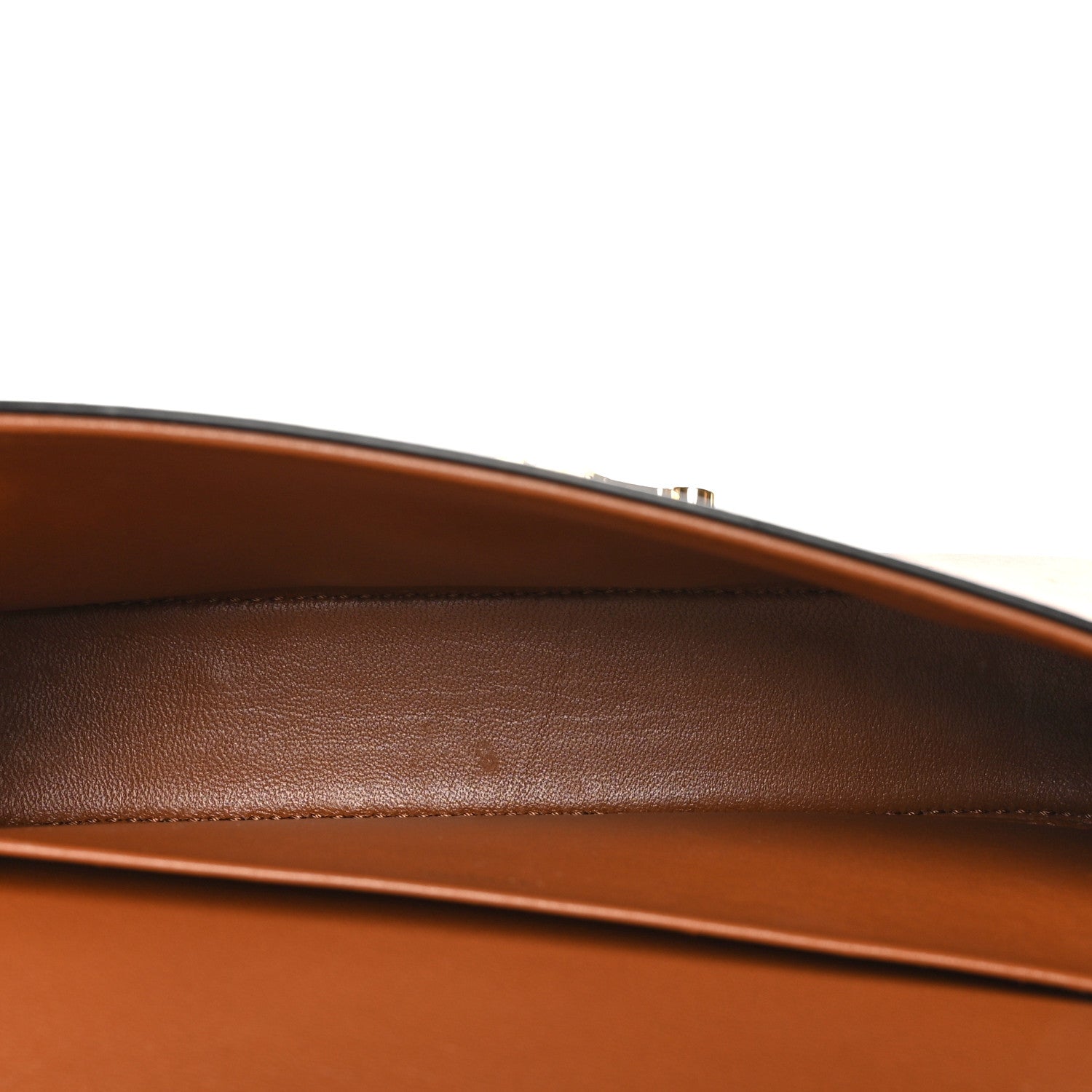 Celine Natural Calfskin Triomphe Shoulder Bag Tan 5 of 11