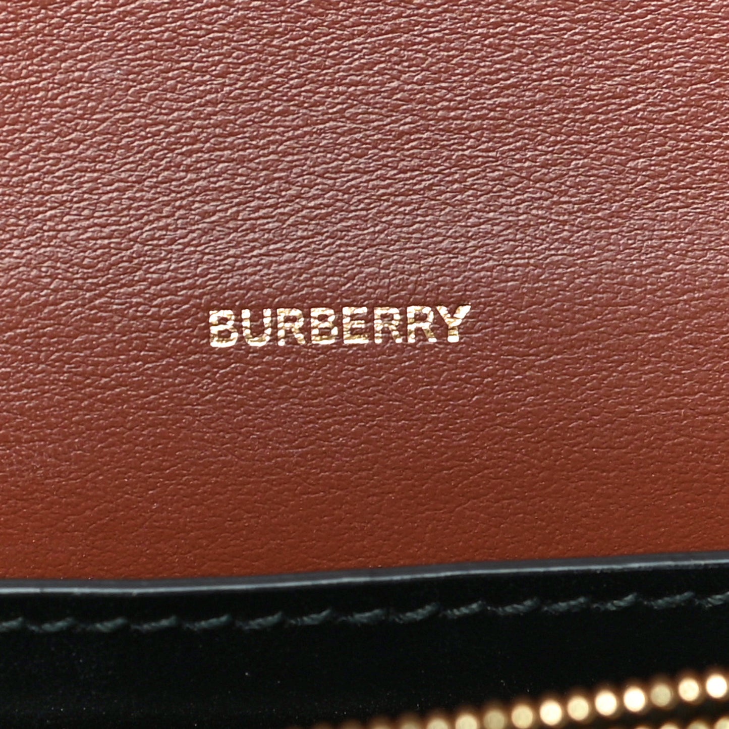 E-Canvas Monogram Stripe Hackberry Crossbody Bag Bridle Brown
