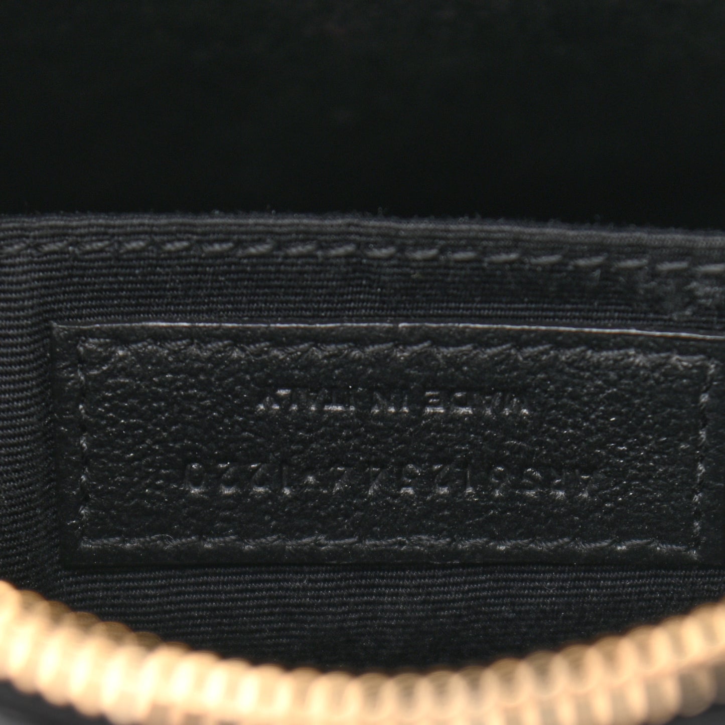 Calfskin Matelasse Monogram Lou Camera Bag Black