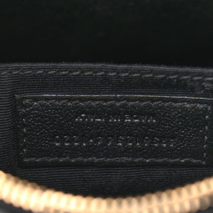 Saint Laurent Calfskin Matelasse Monogram Lou Camera Bag Black 7 of 11