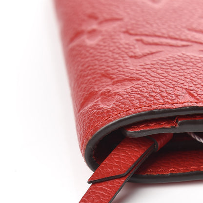 Louis Vuitton Empreinte Compact Curieuse Wallet Cherry 12 of 13