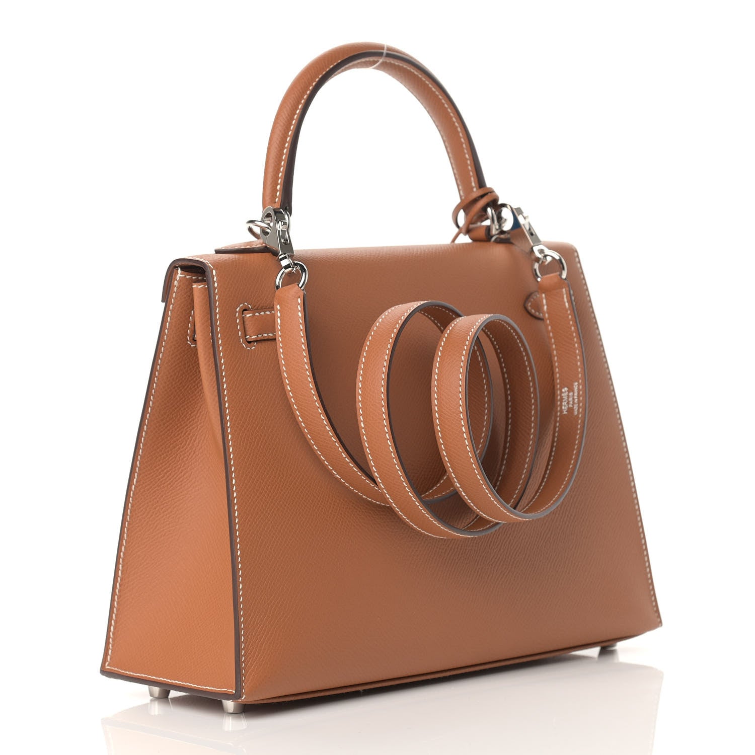 Hermes Epsom Kelly Sellier 25 Gold 3 of 12