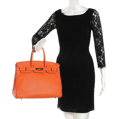 Hermes Togo Birkin 35 Orange 2 of 25