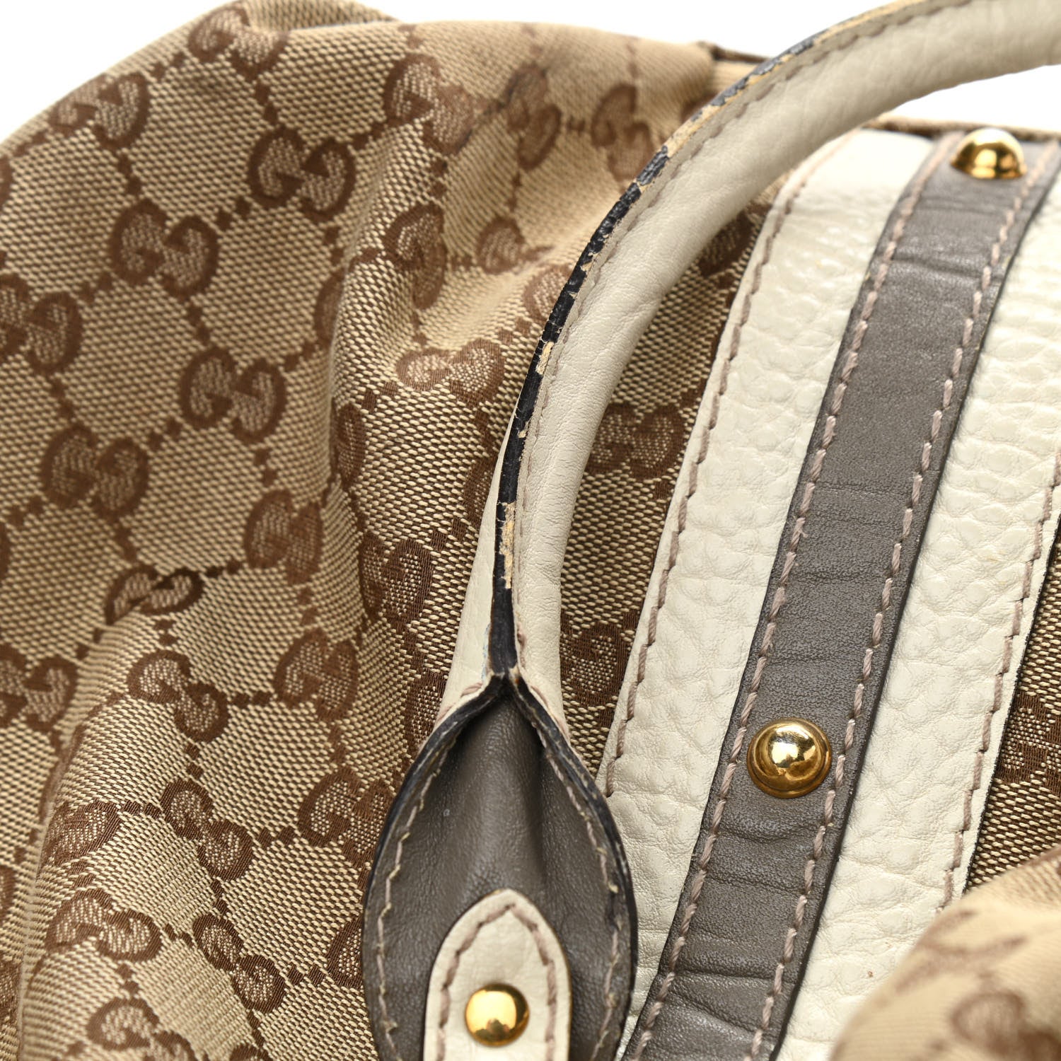 Gucci Monogram Medium Interlocking Icon Tote Ivory 11 of 16