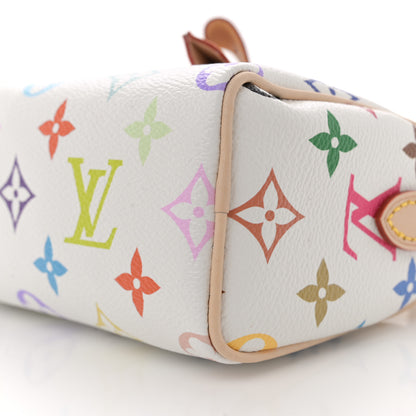 Louis Vuitton LV X TM Monogram Multicolor Nano Speedy White 9 of 10