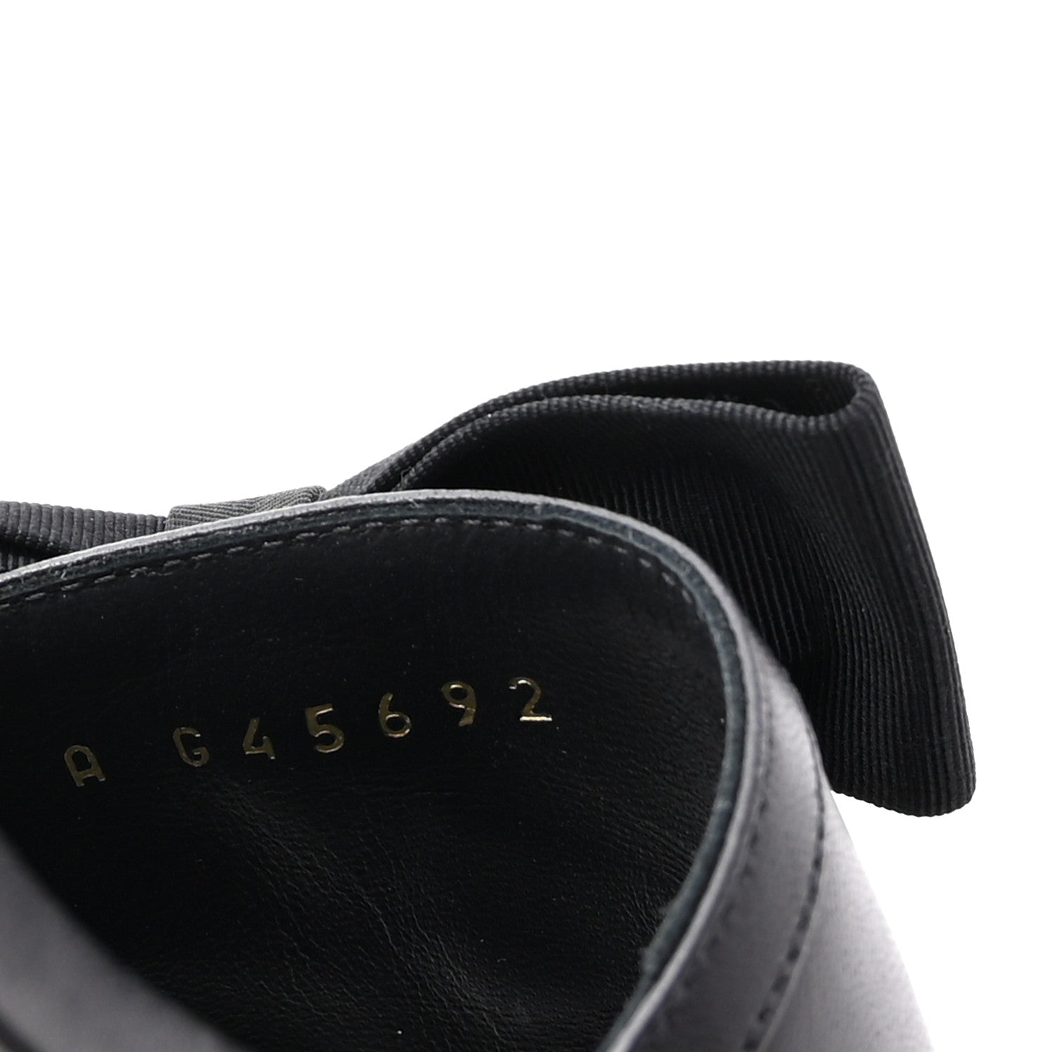 Chanel Lambskin Grosgrain CC Bow Mules 37 Black 9 of 10