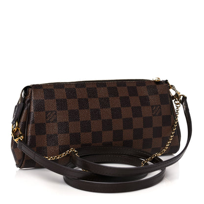 Louis Vuitton Damier Ebene Eva Clutch 3 of 12