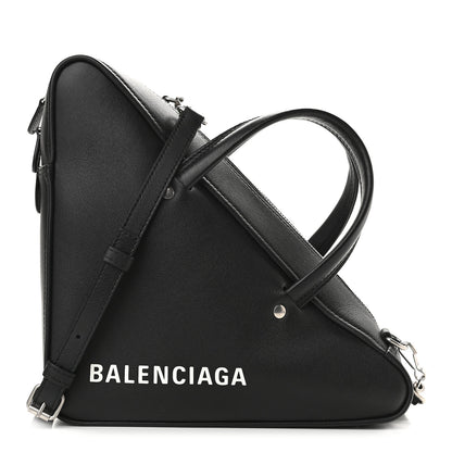 Balenciaga Calfskin S Triangle Duffle Black 1 of 8