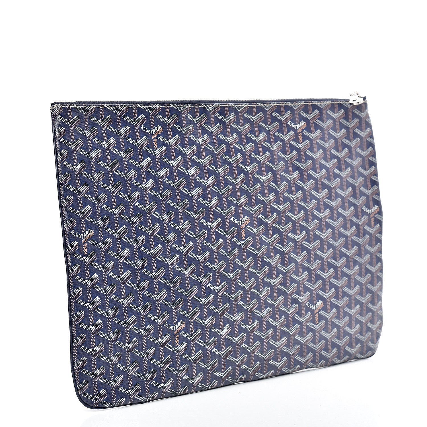 Goyard Goyardine Senat Pochette GM Navy 2 of 7