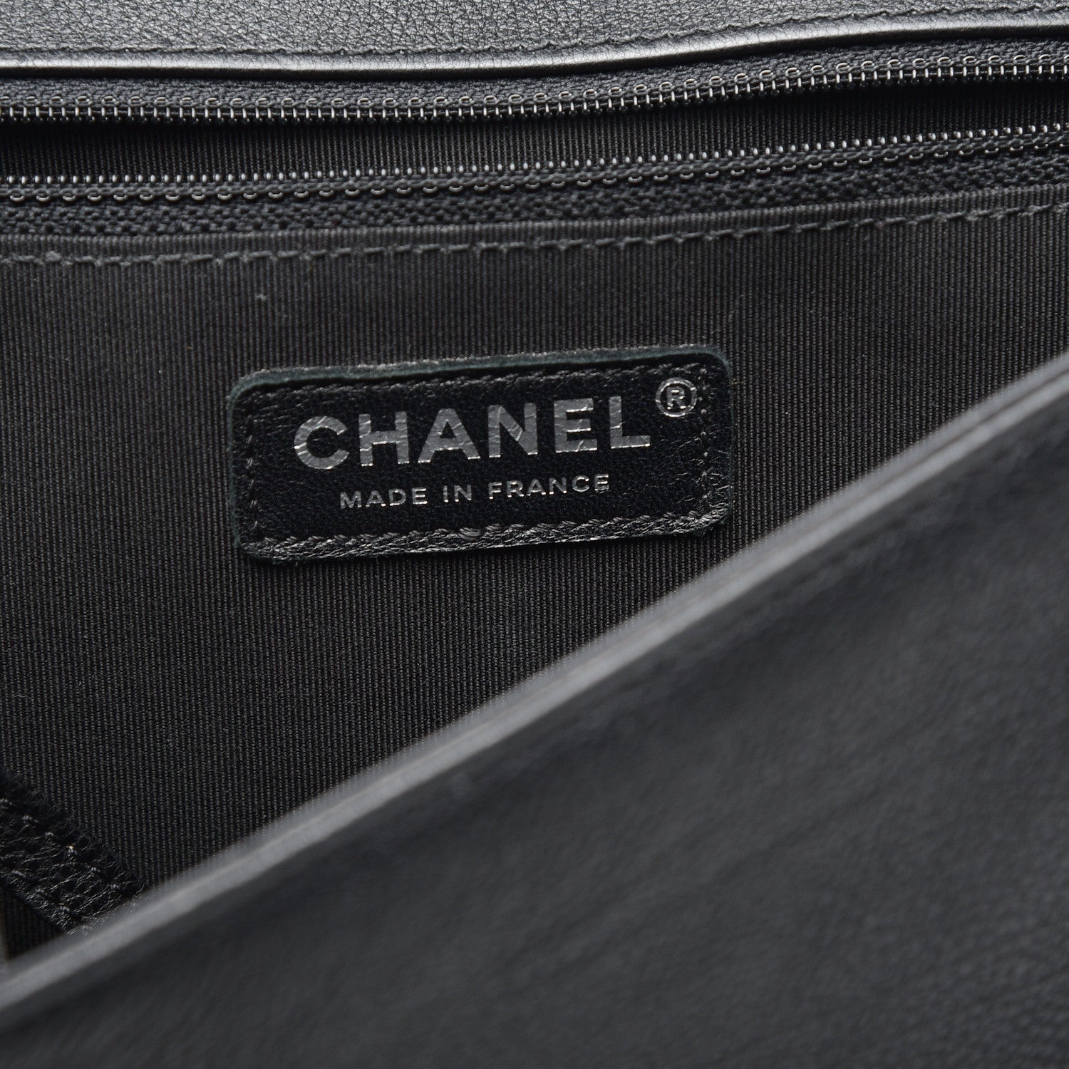 Chanel Caviar Quilted Large Boy Flap Black 8 of 9