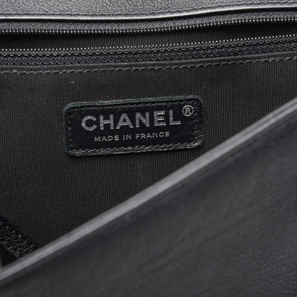 Chanel Caviar Quilted Large Boy Flap Black 8 of 9