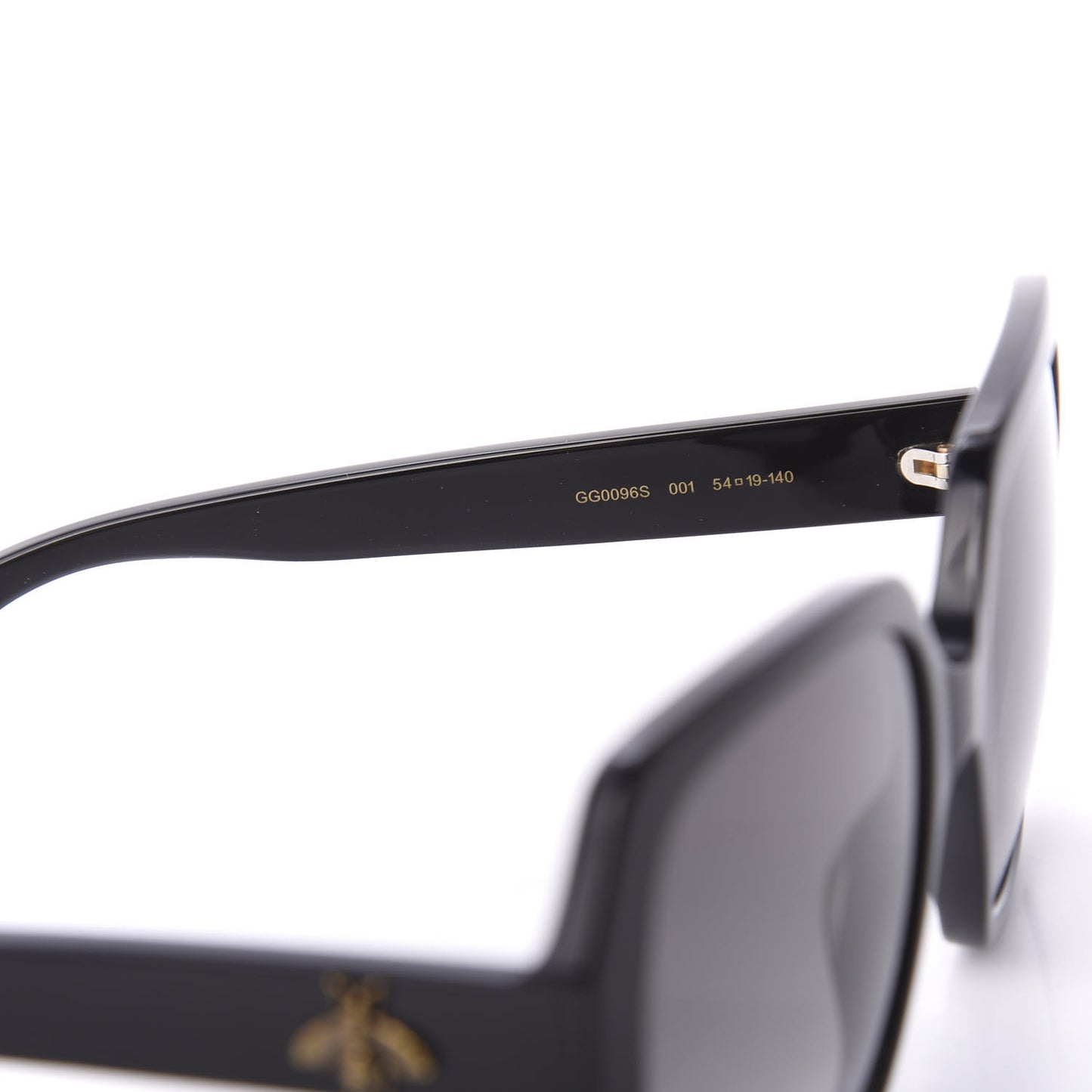 Acetate Square Frame GG0096S Sunglasses Black