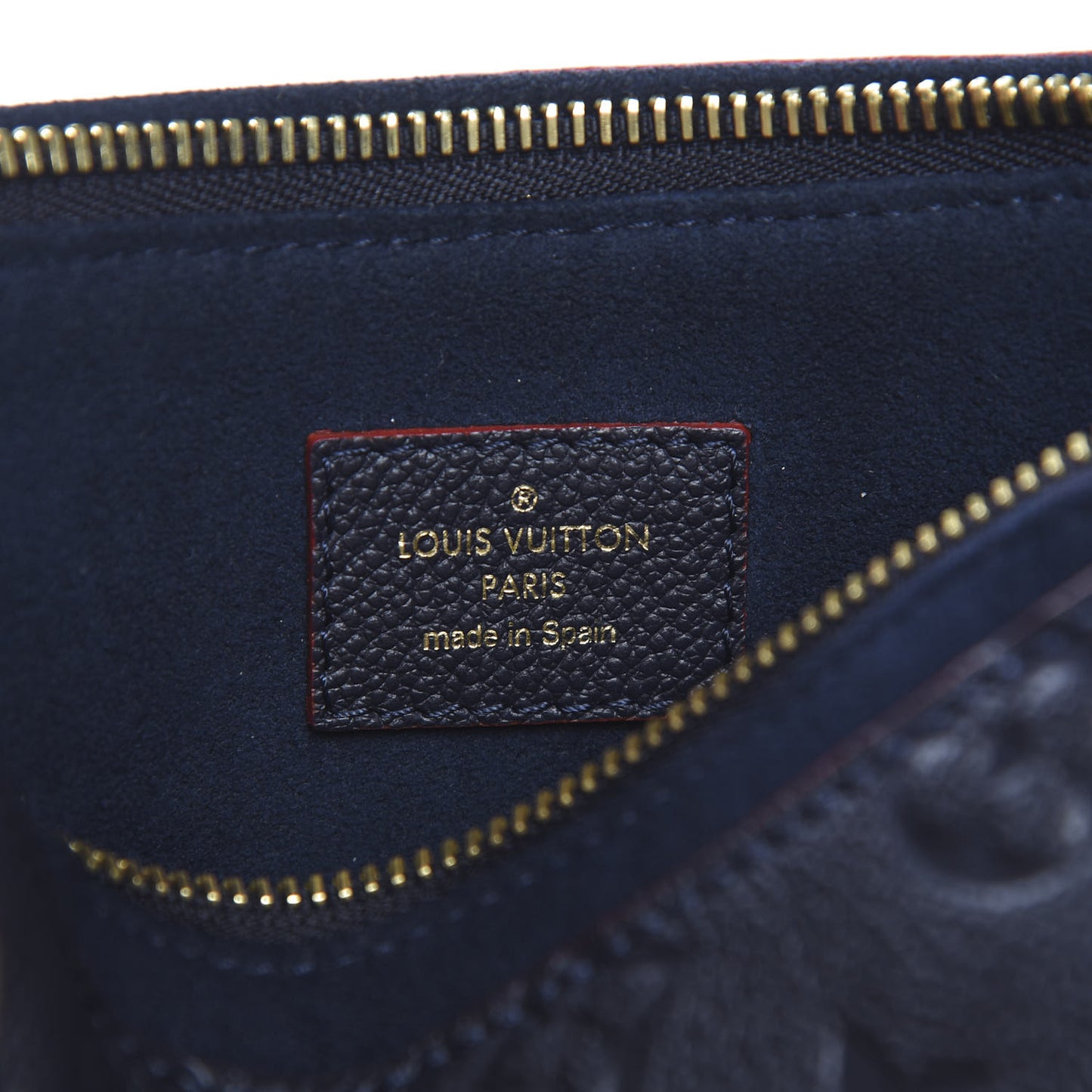 Empreinte Surene BB Marine Rouge