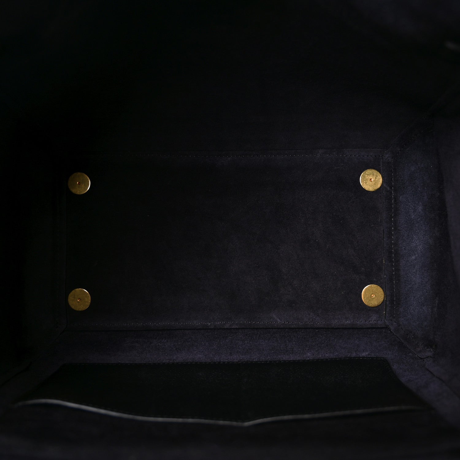 Celine Grained Calfskin Mini Belt Bag Black 5 of 10