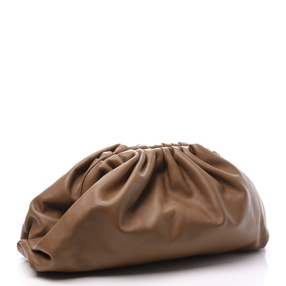 Bottega Veneta Smooth Butter Calf The Pouch Oversized Clutch Cammello 2 of 8