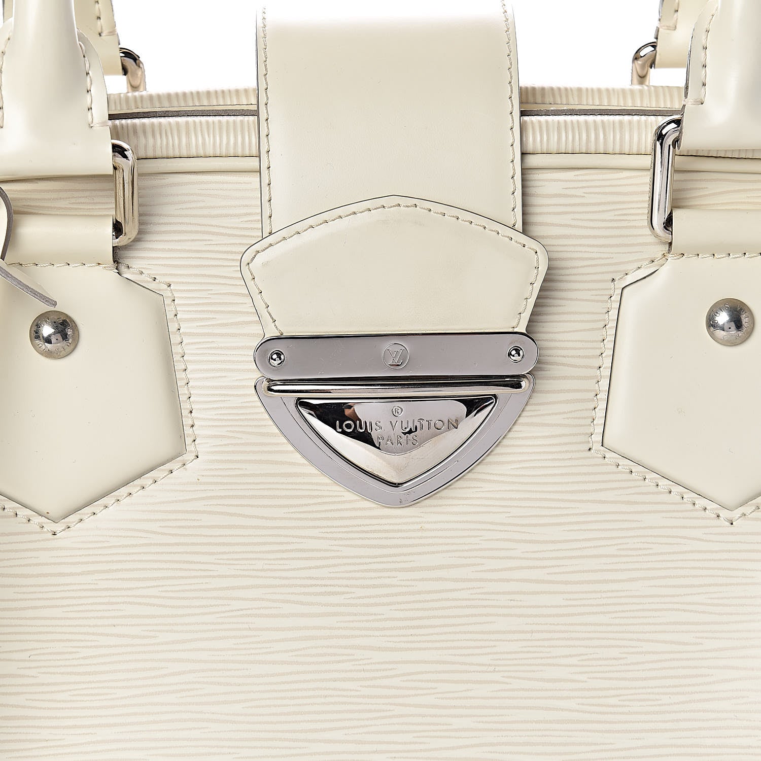 Louis Vuitton Epi Bowling Montaigne GM Ivory 8 of 10