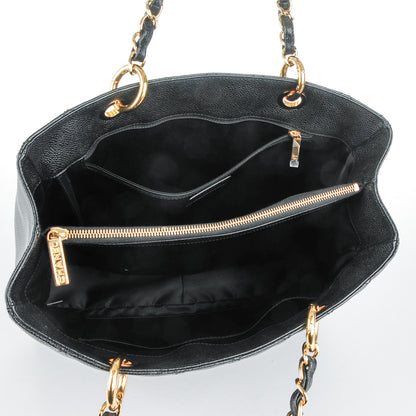 Chanel Caviar Quilted Grand Shopping Tote GST Black 5 of 7