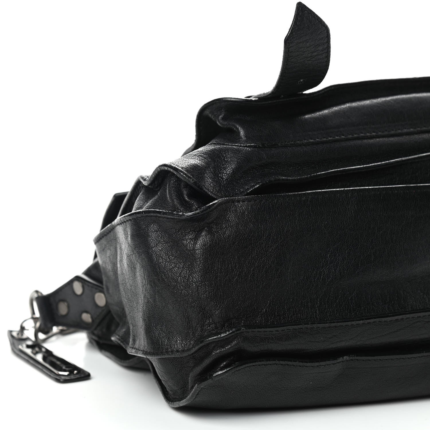 Proenza Schouler Lambskin Medium PS1 Satchel Black 8 of 10
