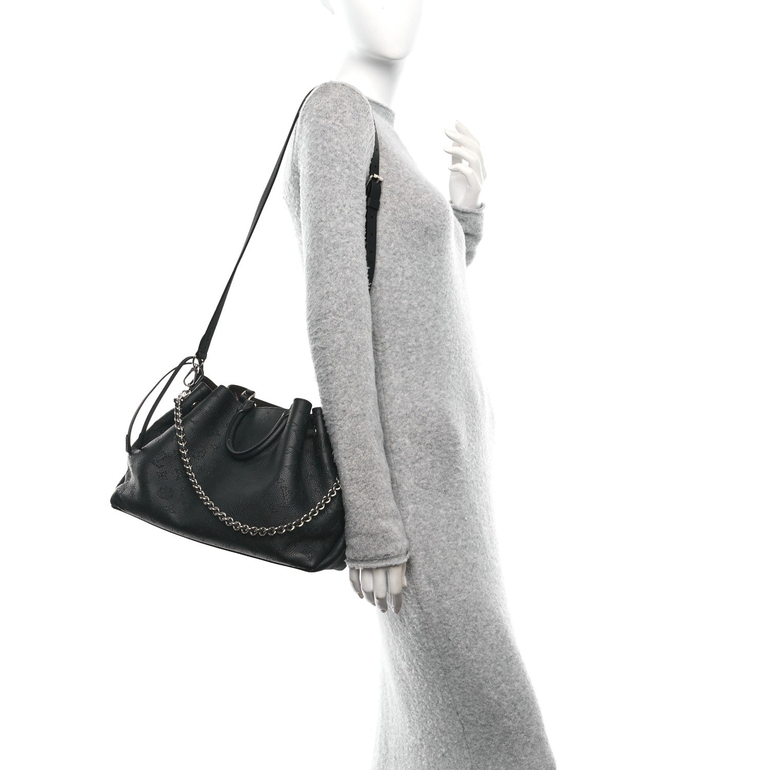 Louis Vuitton Mahina Bella Tote Black 2 of 10