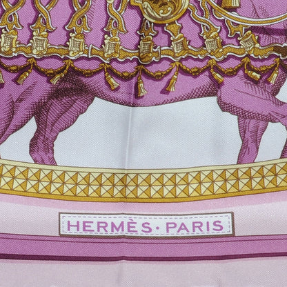 Hermes Silk Grand Apparat Scarf 90 5 of 6