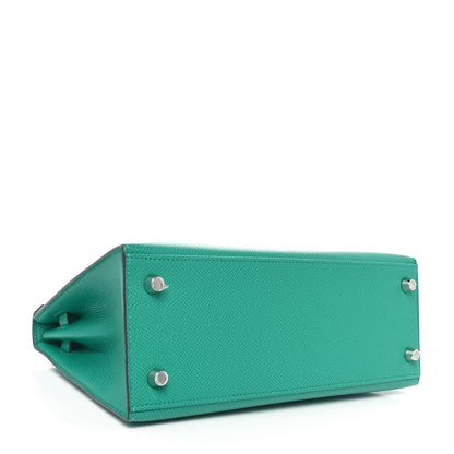 Hermes Epsom Kelly Sellier 25 Vert Jade 4 of 11