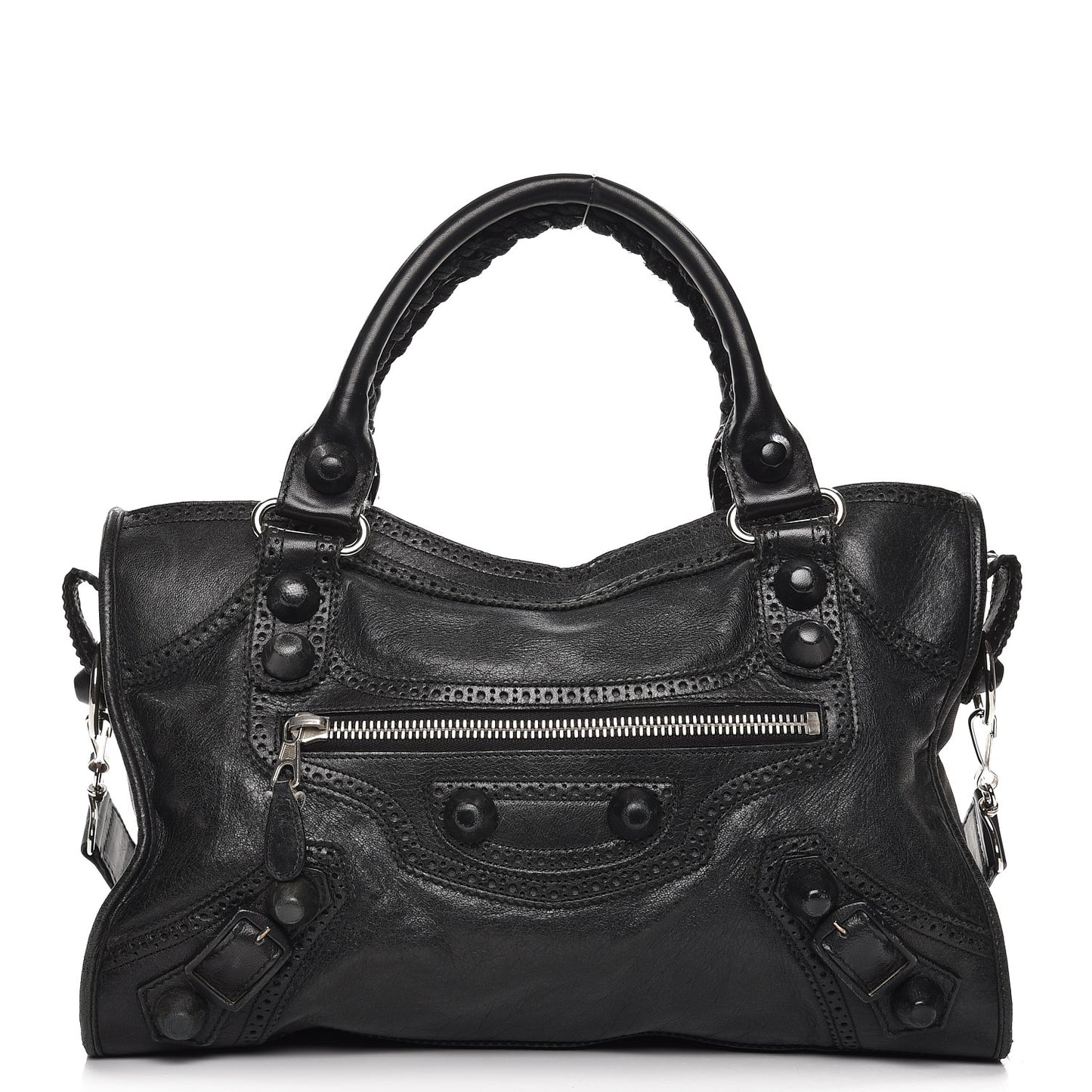 Agneau Giant Brogues Hardware City Black