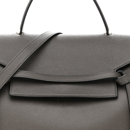 Celine Grained Calfskin Mini Belt Bag Grey 9 of 14
