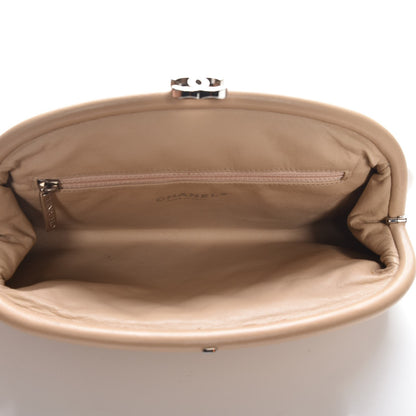 Chanel Lambskin Quilted Timeless Clutch Beige Clair 5 of 11