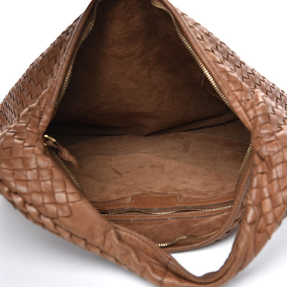 Bottega Veneta Nappa Intrecciato Large Veneta Hobo Noce 4 of 15