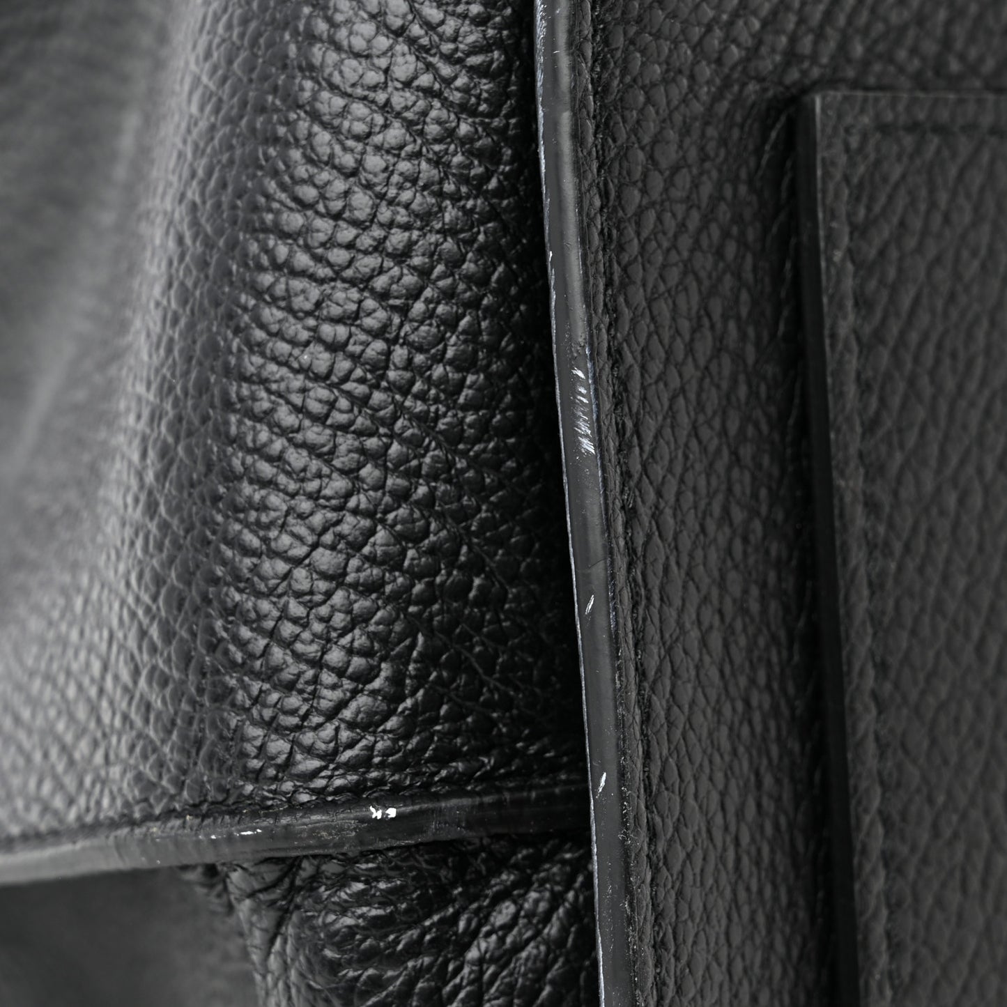 Grained Calfskin 72H Sac De Jour Black