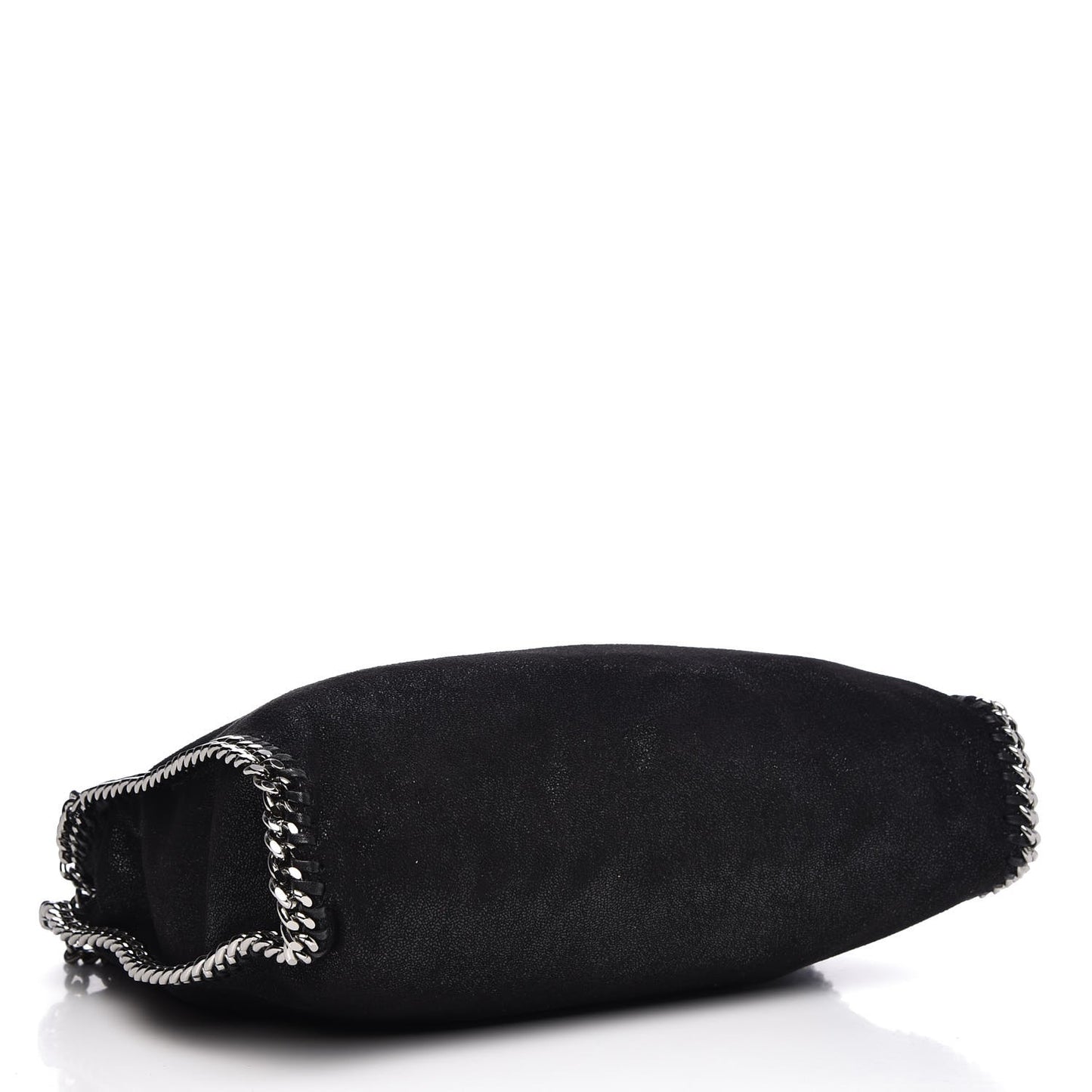 Shaggy Deer Falabella Fold Over Tote Black