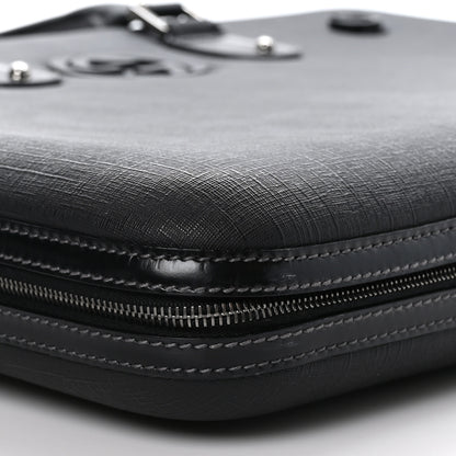 Gucci Coated Canvas Interlocking G Large Garment Hard Case Travel Bag Black 19 of 28