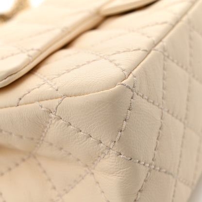 Chanel Aged Calfskin Quilted 2.55 Reissue 226 Flap Ivory 14 of 15