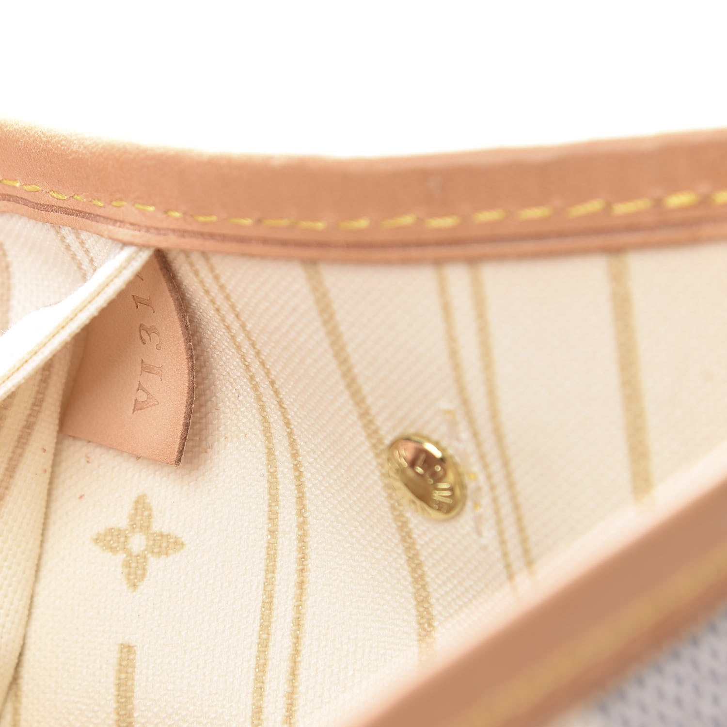Louis Vuitton Damier Azur Neverfull PM 7 of 11