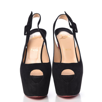 Christian Louboutin Veau Velours Tartarina 160 Pumps 38.5 Black 2 of 15