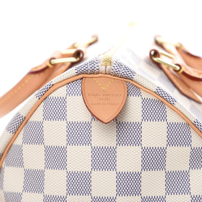 Louis Vuitton Damier Azur Speedy 30 12 of 13