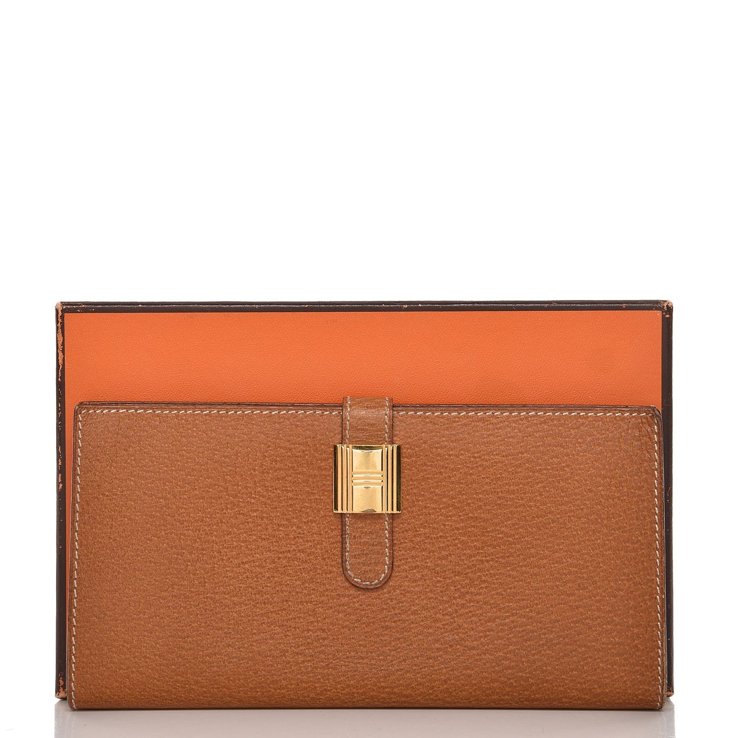 Peau Porc Cadena Wallet Whisky