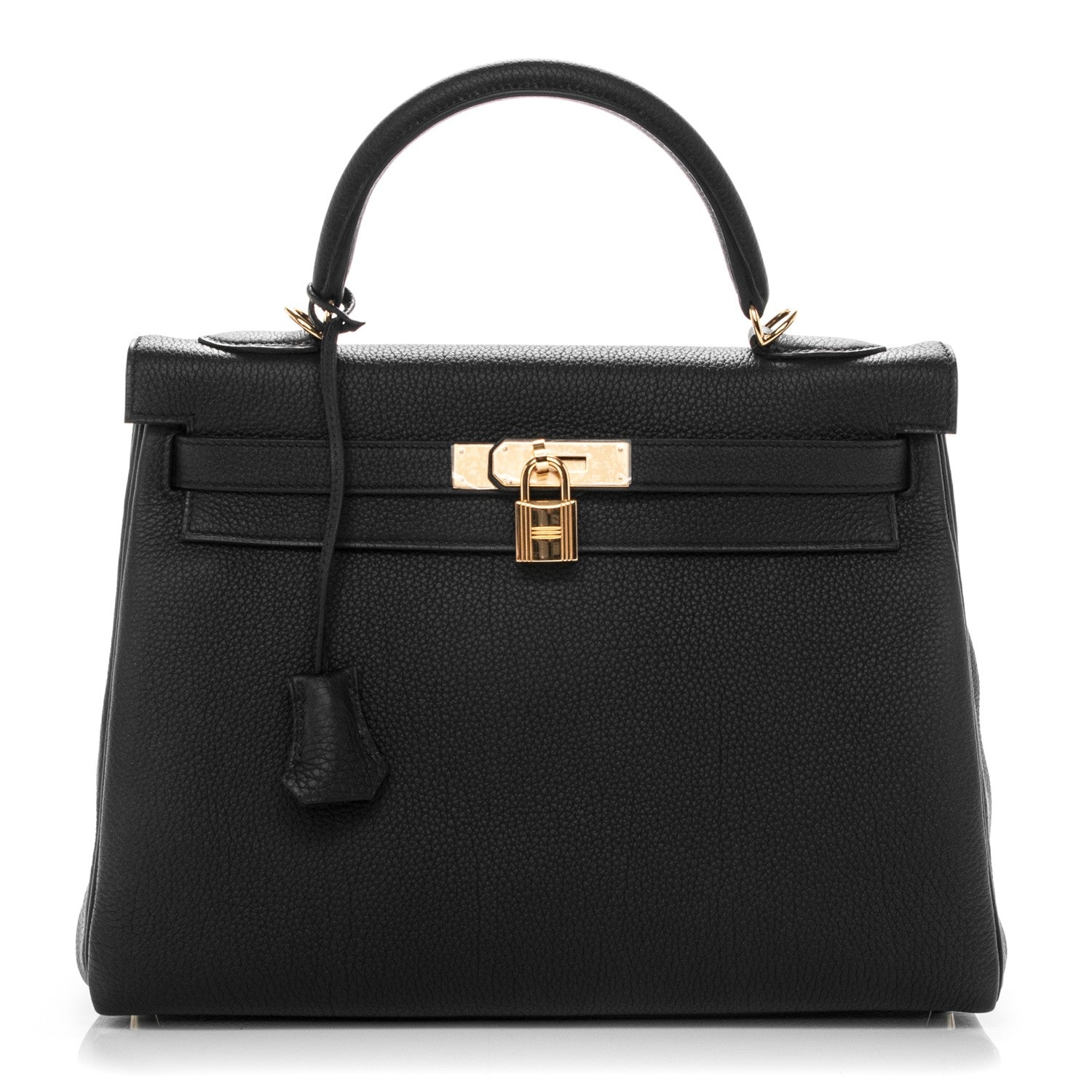 Hermes Togo Kelly Retourne 32 Black 1 of 28